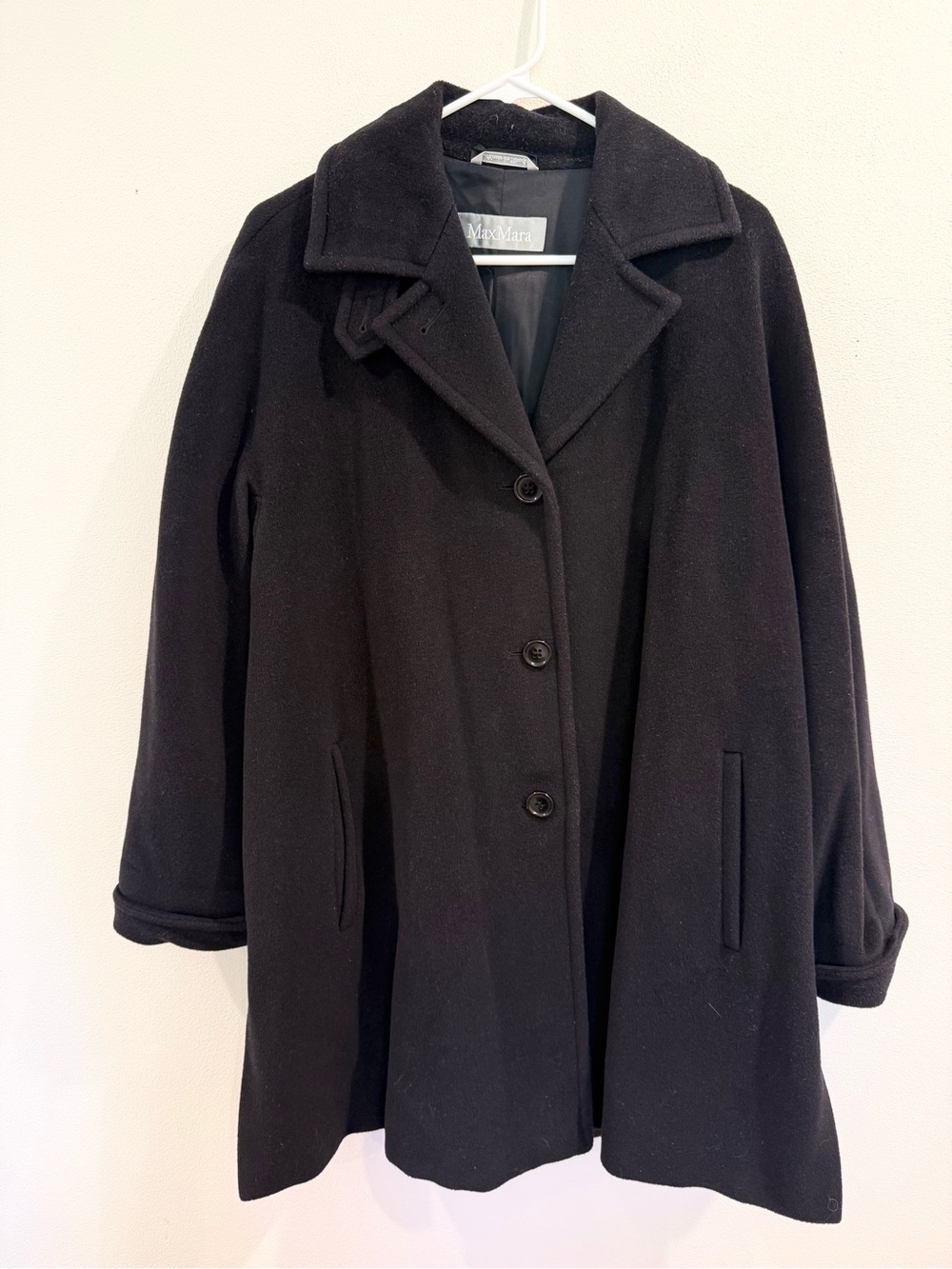 Max Mara Wool Coat Jacket US 8 - Made In Italy